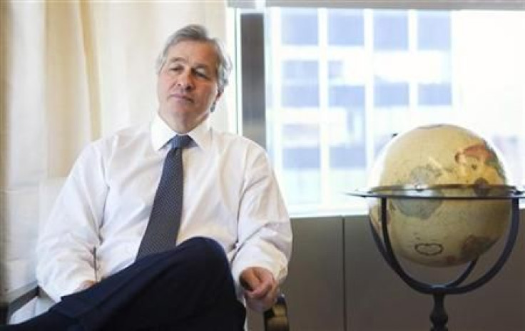 Jamie Dimon, CEO and chairman of JPMorgan Chase & Co., poses for a portrait in his office in New York
