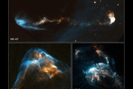 Hubble Movies Releases Unprecedented View Stellar Birthing Process.
