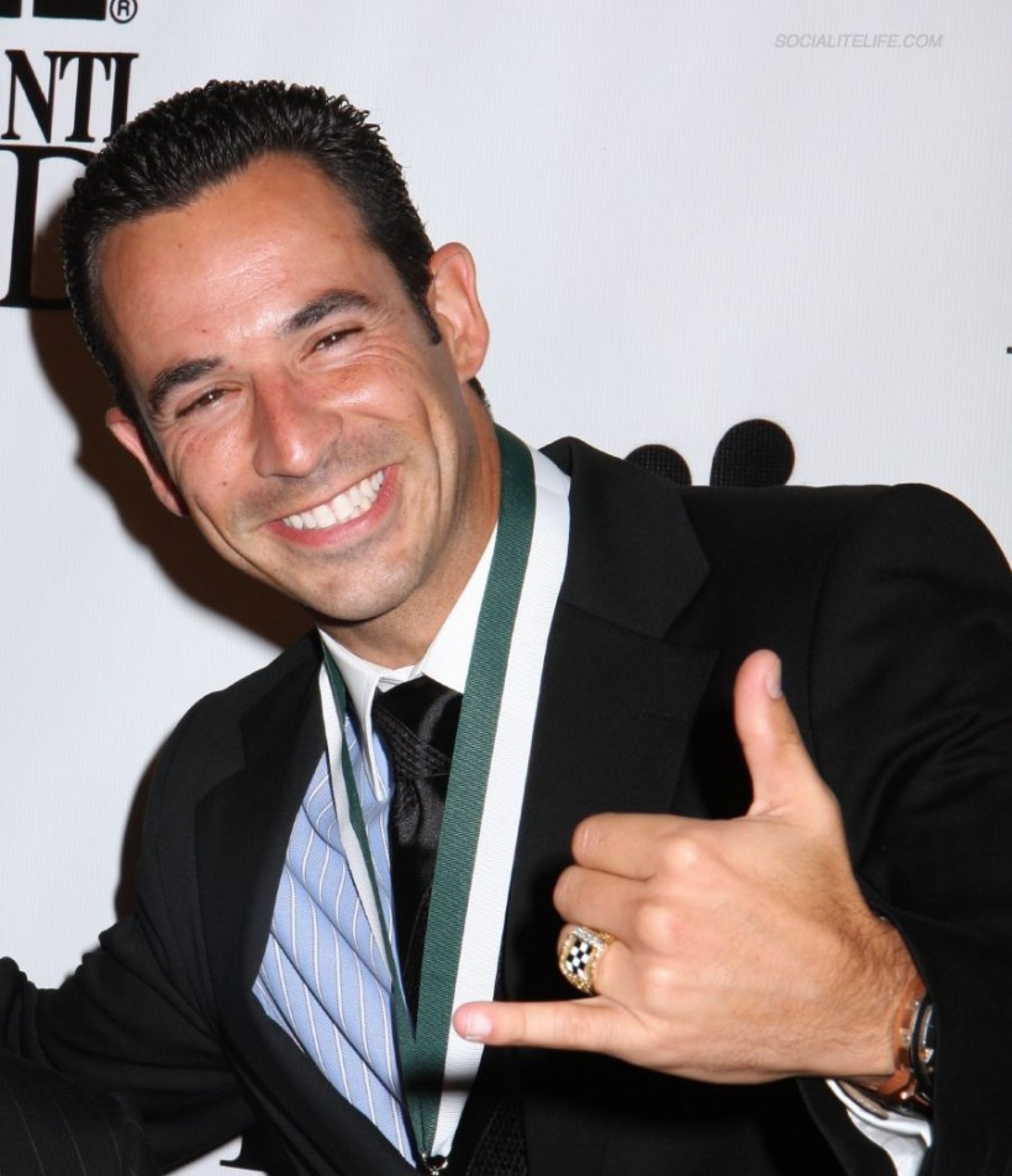 Helio Castroneves Telecast Judge