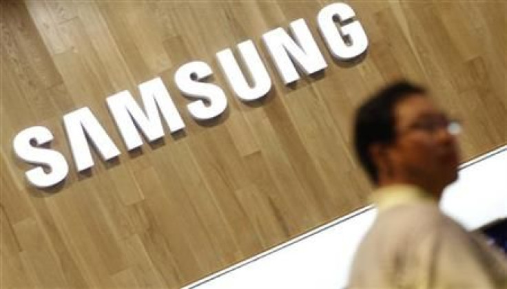 A man shops at a Samsung Electronics shop in Seoul