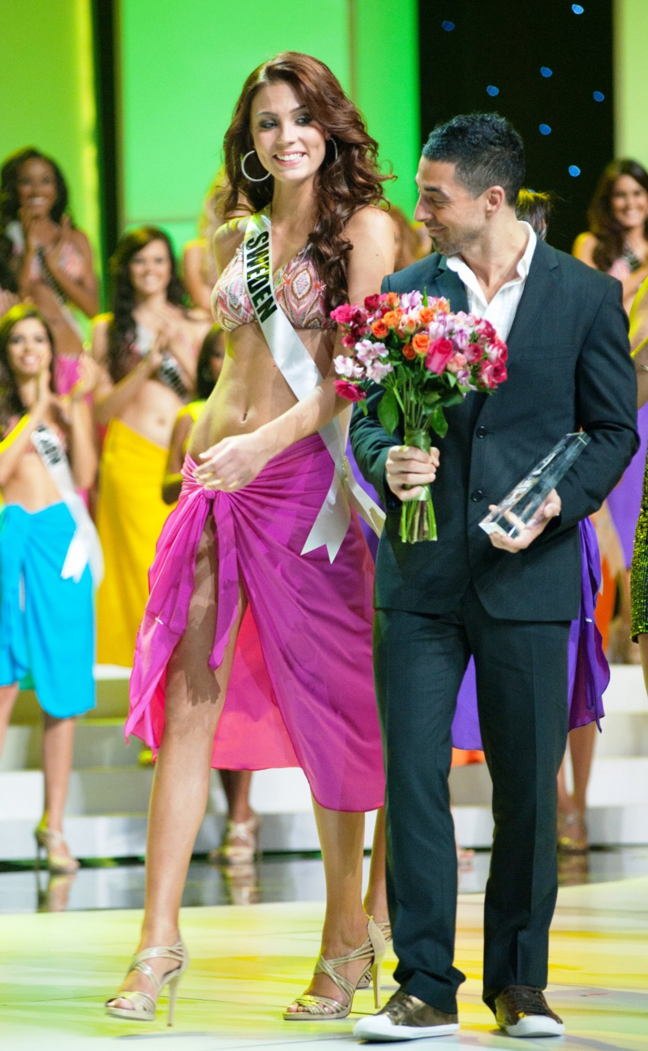  Miss Sweden 2011 won the Miss Photogenic award