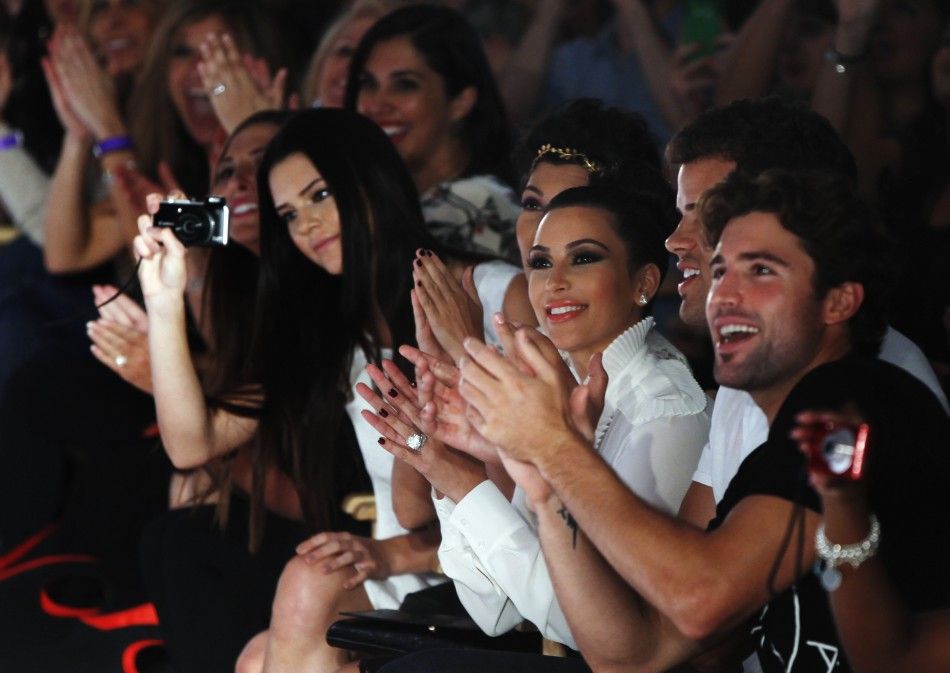 Kim Kardashian Cheers for Younger Sister Kylies NYFW Debut.