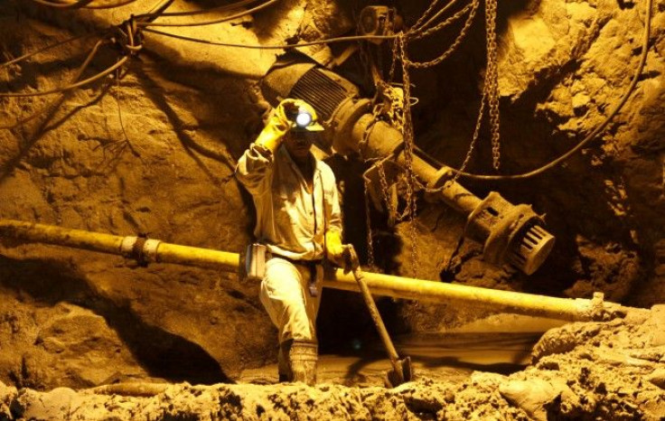 Gold mining activities