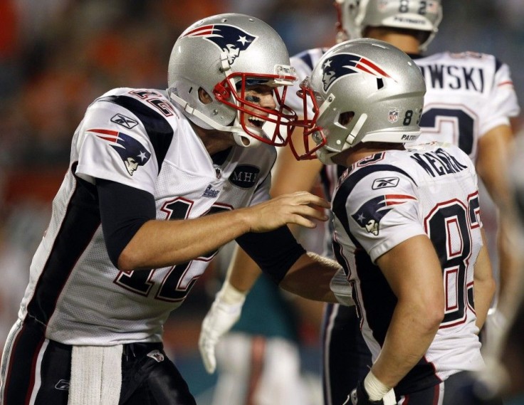 Tom Brady and Wes Welker