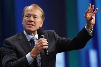 John Chambers, Chairman and Chief Executive Officer of Cisco, participates in a panel discussion titled &quot;Enhancing Access to Modern Technology,&quot; at the Clinton Global Initiative, in New York