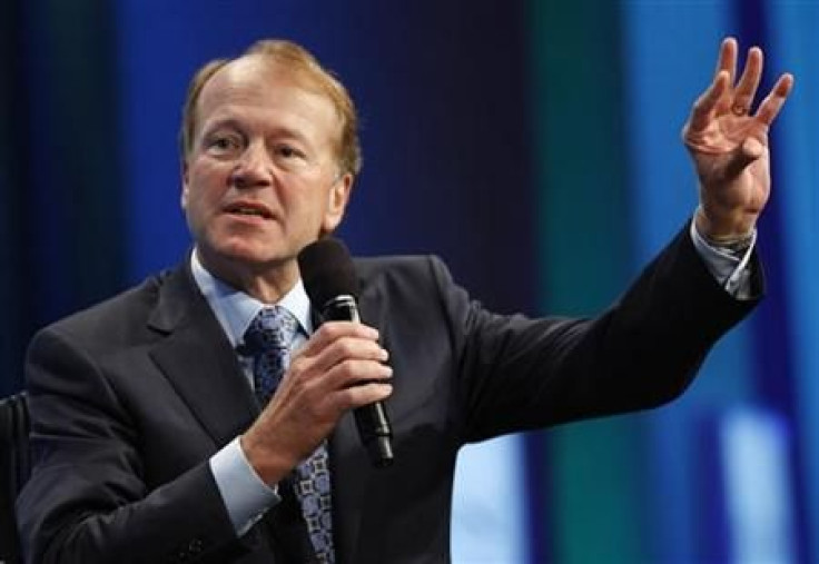 John Chambers, Chairman and Chief Executive Officer of Cisco, participates in a panel discussion titled &quot;Enhancing Access to Modern Technology,&quot; at the Clinton Global Initiative, in New York