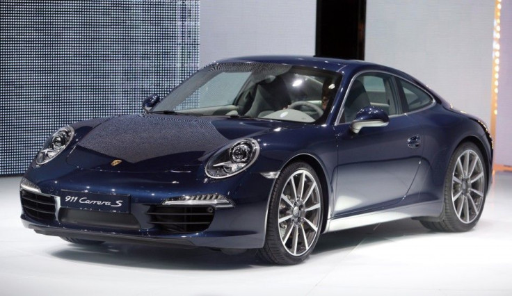 The new Porsche Carrera 911 S is presented at the International Motor Show (IAA) in Frankfurt