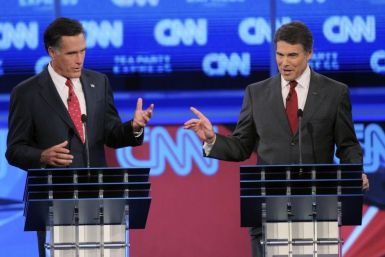 Romney and Perry debating