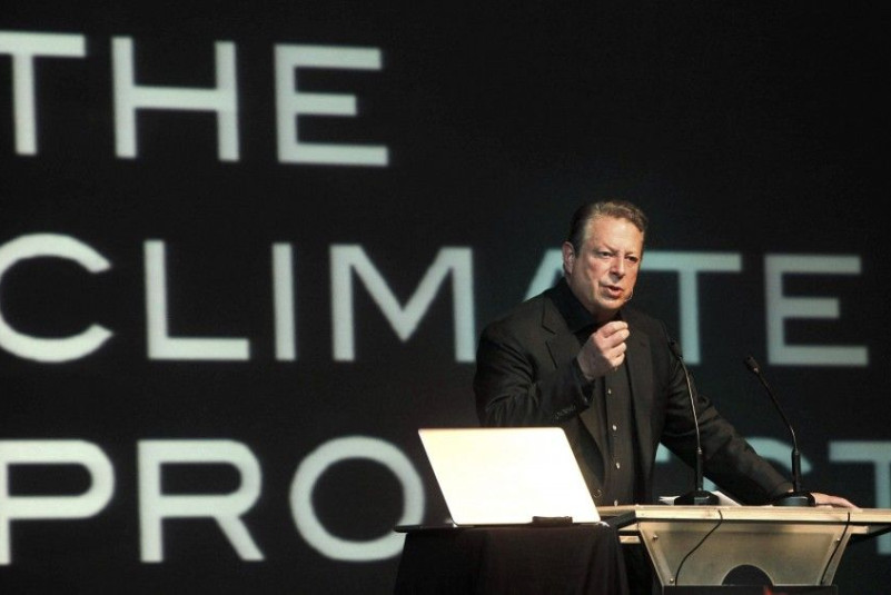 Former U.S. Vice President and Nobel Peace Prize winner Al Gore