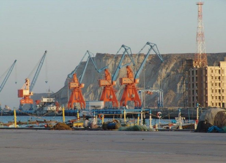 A view of Pakistan's deep-sea port of Gwadar