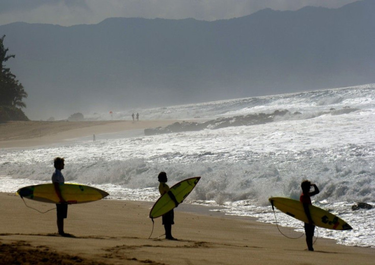 Surfing in Hawaii