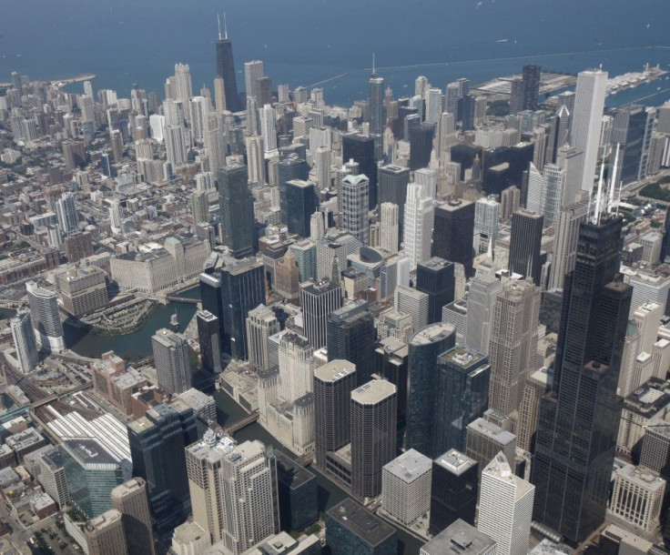 A view of the Chicago skyline