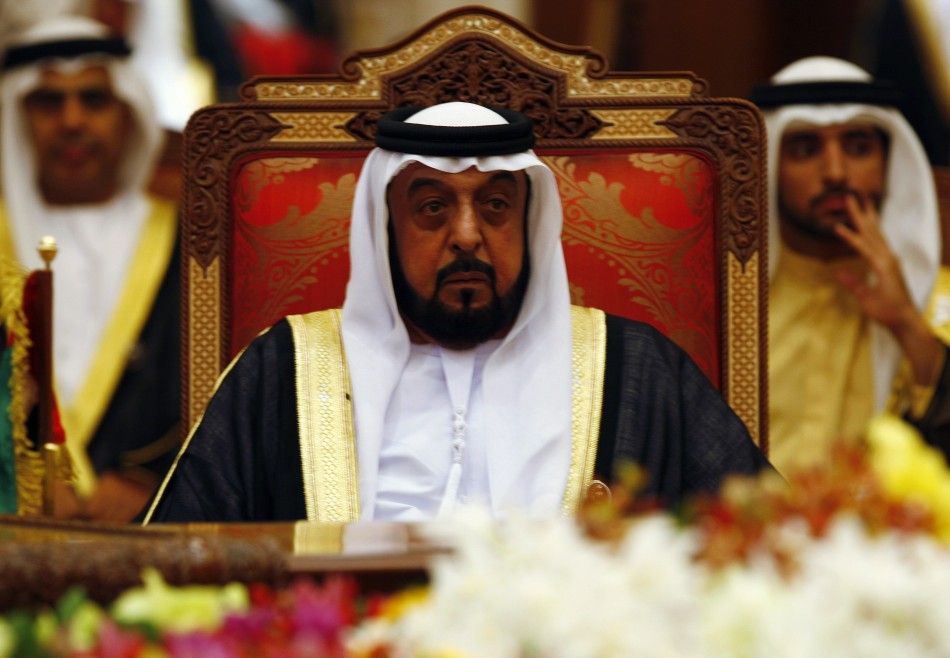 UAEs President Sheikh Khalifa bin Zayed al-Nahayan