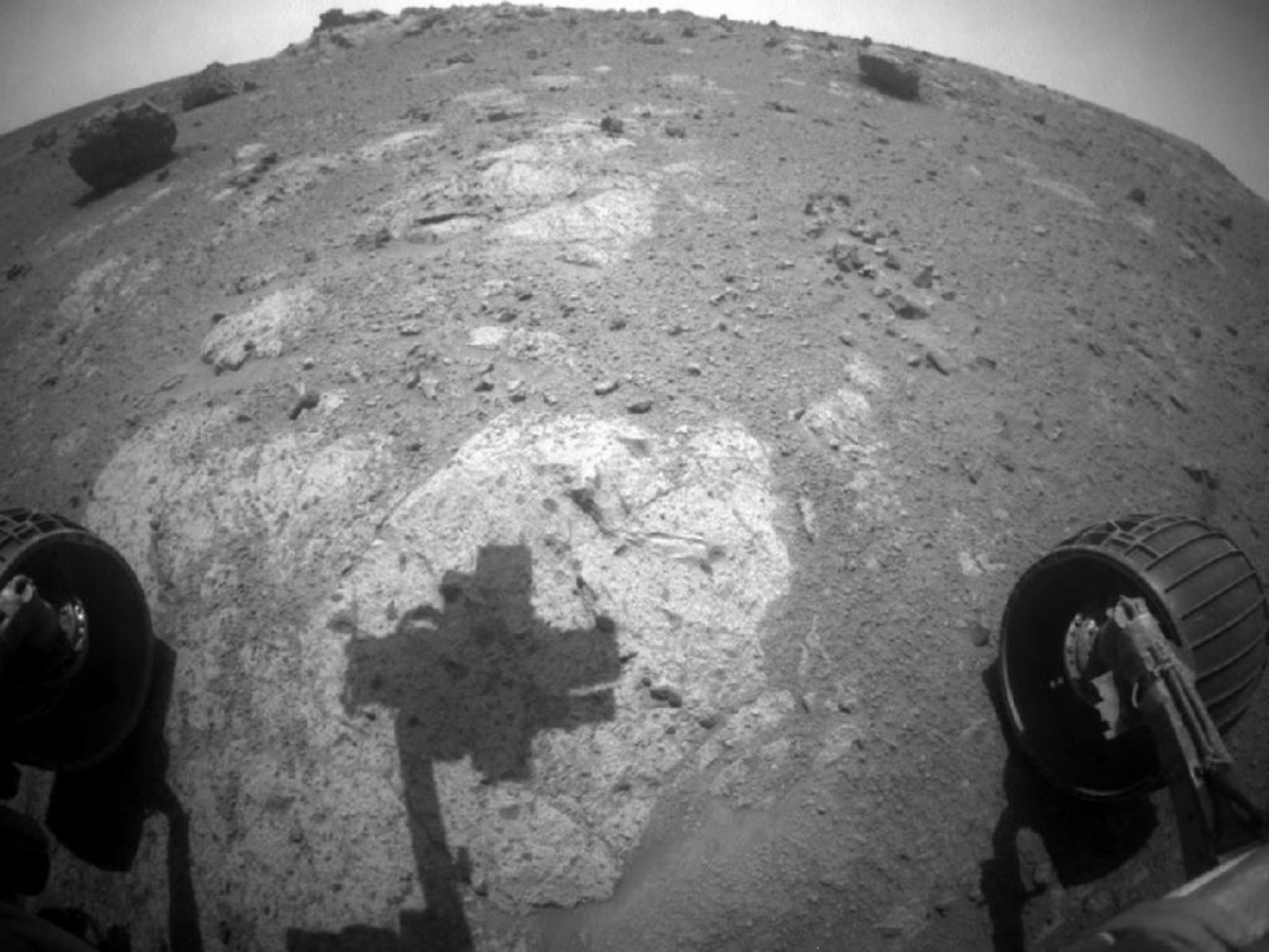 NASAs Rover Examines Second Rock at Mars Endeavour Crater