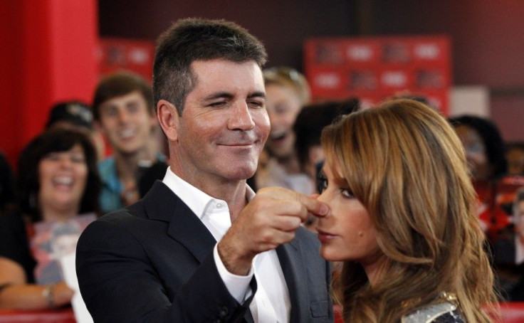 Judge Simon Cowell and Paula Abdul 