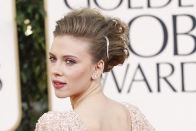 Actress Scarlett Johansson arrives at the 68th annual Golden Globe Awards in Beverly Hills