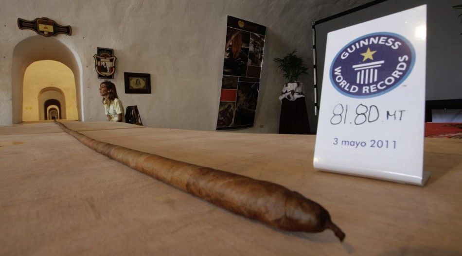 The worlds longest cigar