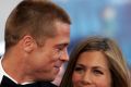 Hollywood power couple Brad Pitt and Jennifer Aniston