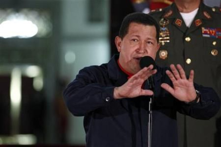 Venezuelan President Hugo Chavez