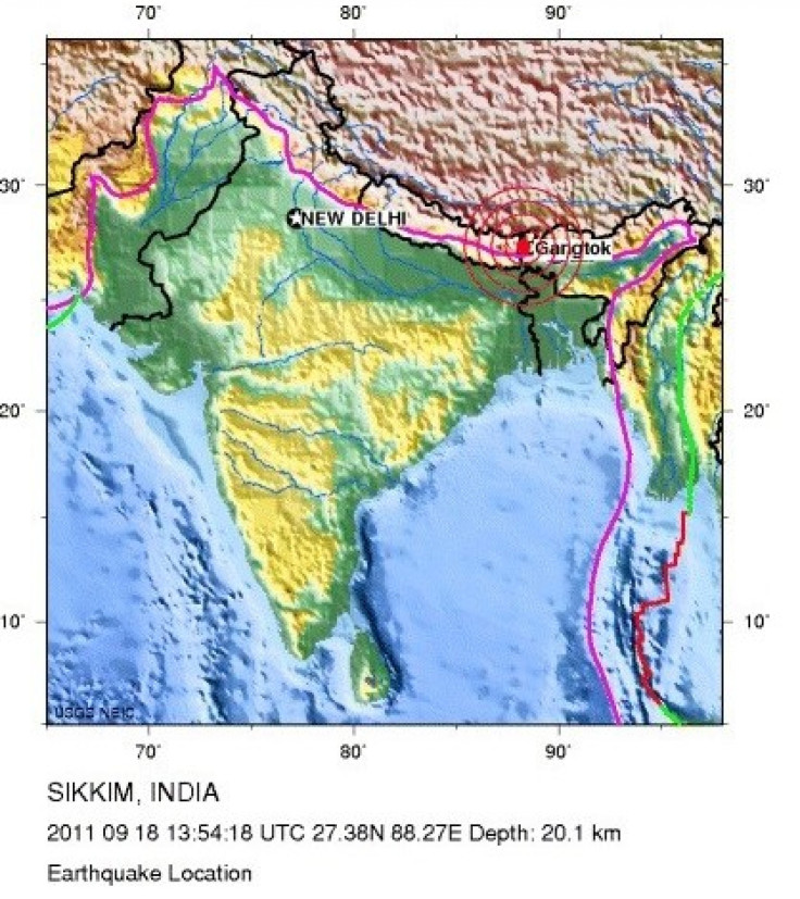 India earthquake