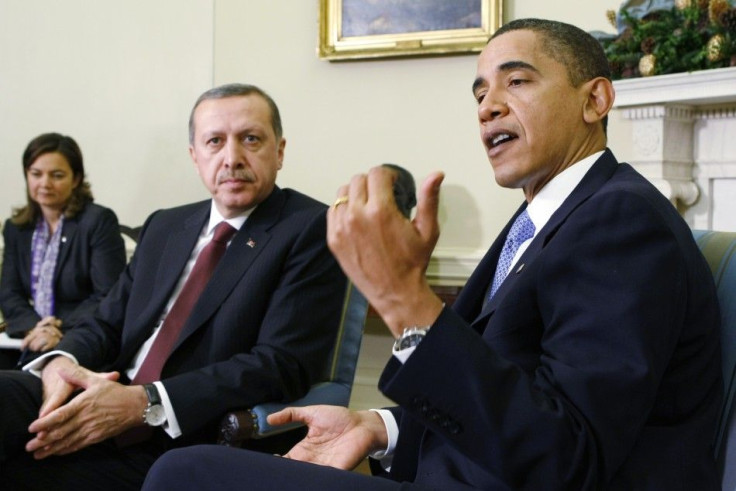 Obama and Turkish Prime Minister Erdogan