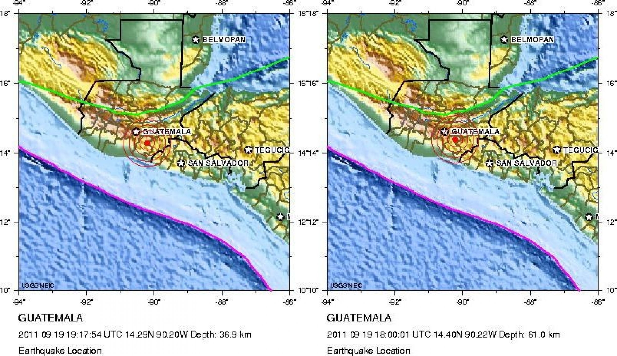 Four Consecutive Earthquakes Strike Guatemala Within 90 Minutes | IBTimes 