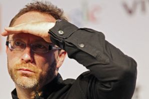 Wikipedia founder Jimmy Wales, attends the eG8 forum in Paris