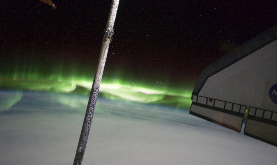 The Southern Lights or Aurora Australis is pictured in this July 14, 2011 NASA handout photo by an astronaut from the space shuttle Atlantis while visiting the International Space Station