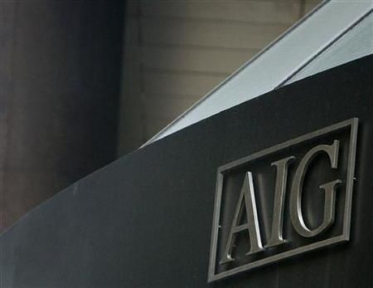 The American International Group (AIG) building is seen in New York`s financial district