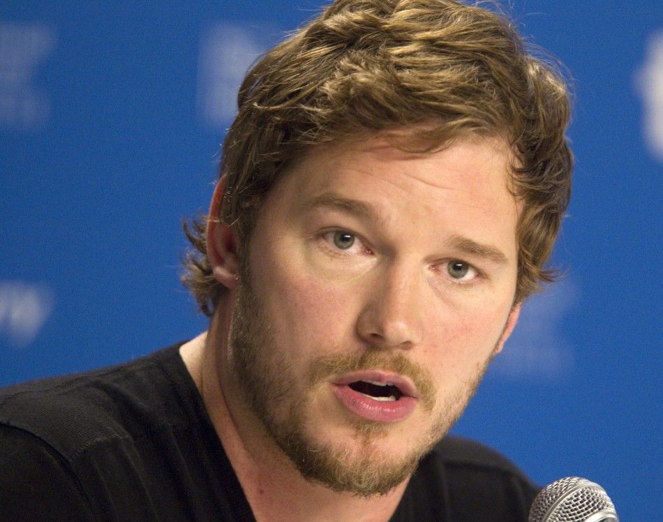 Actor Chris Pratt attends the news conference for the film quotMoneyballquot at the 36th Toronto International Film Festival