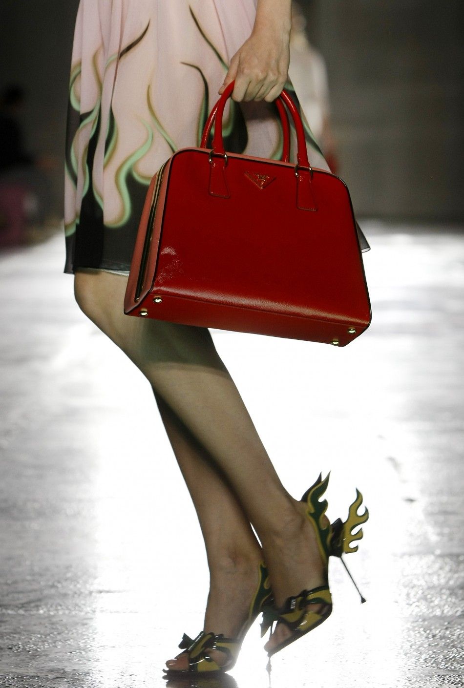 Unique Footwear Trends at the 2011 Milan Fashion Show.