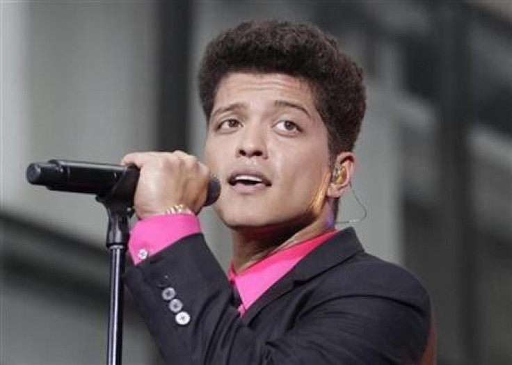 Singer Bruno Mars performs on NBC&#039;s &#039;&#039;Today&#039;&#039; show in New York