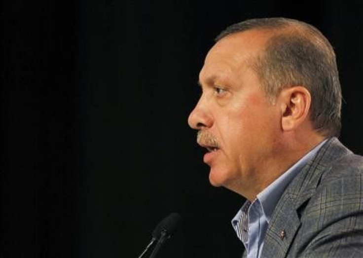 Turkey's Prime Minister and leader of the ruling Justice and Development Party (AKP) Recep Tayyip Erdogan
