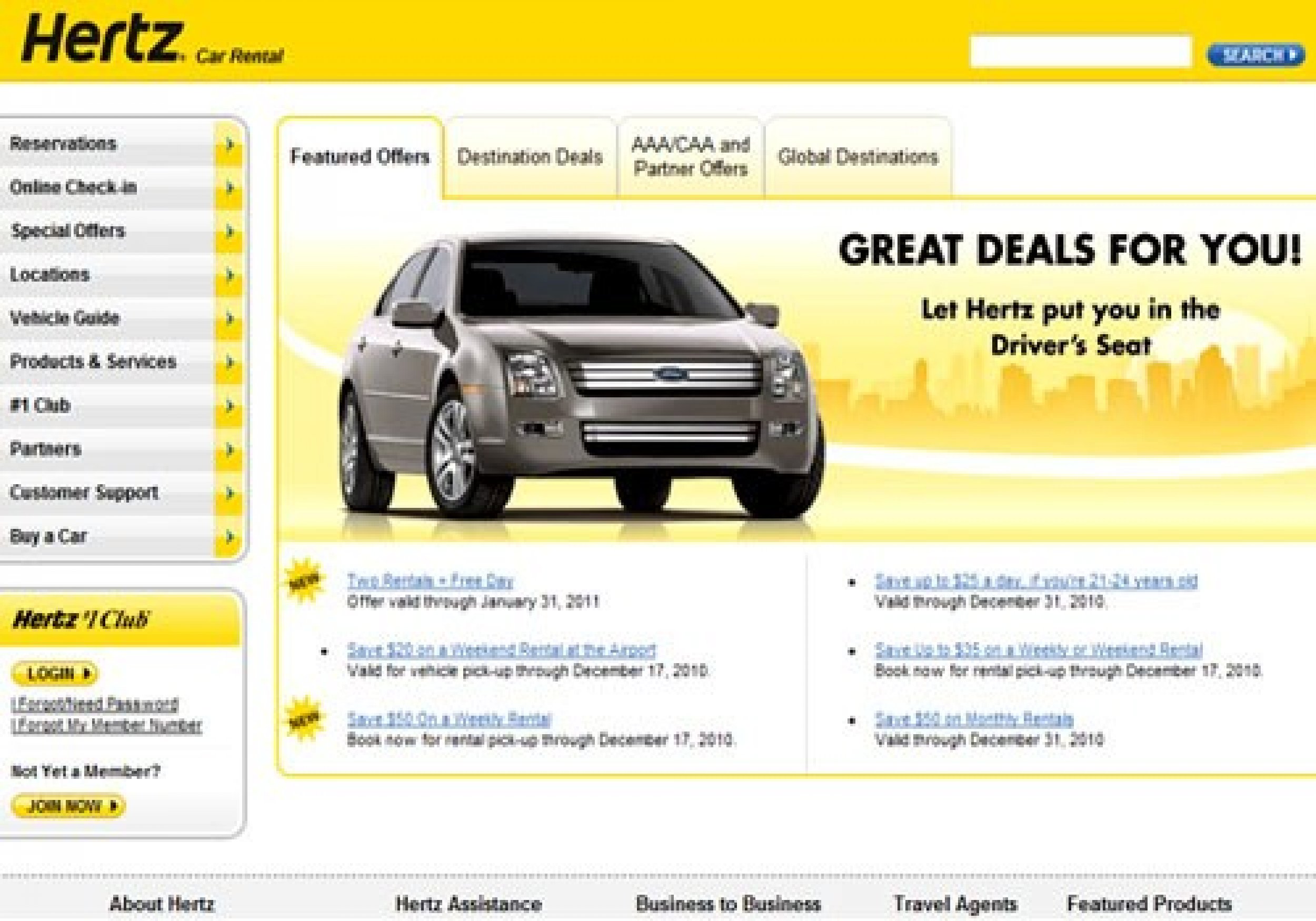 Hertz To Offer Electric Vehicle Rentals In London   Hertz Car Rental 