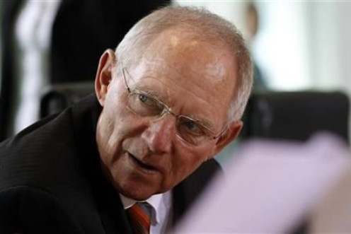 German Finance Minister Wolfgang Schaeuble