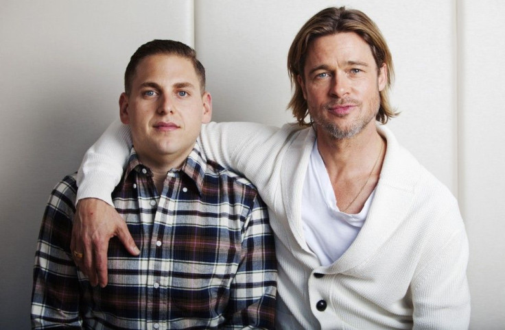 Brad Pitt and Jonah Hill in &quot;Moneyball&quot;