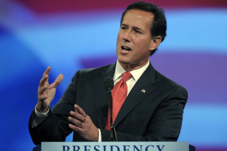 Rick Santorum at Debate