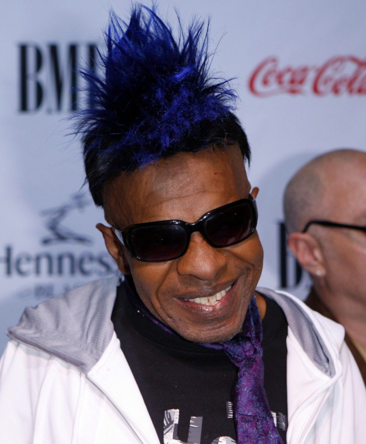 Sly Stone arrives at the BMI Urban Music Awards in New York, September 10, 2009.