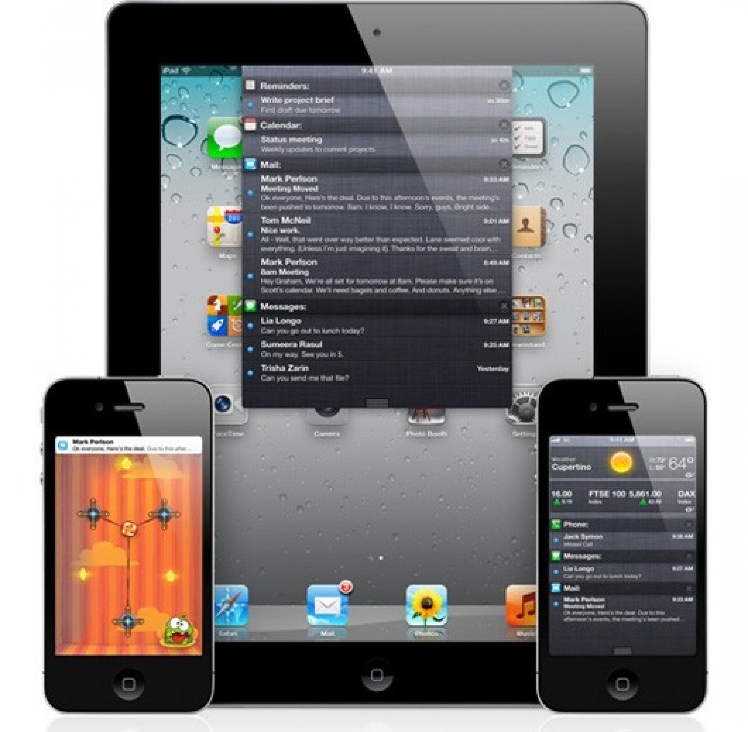 Версии ios 5. IOS 5. Стационарный смартфон на IOS.