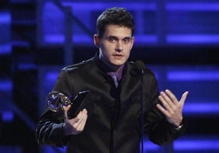 John Mayer accepts the Grammy for Best Male Pop Vocal Performance for his record Say at the 51st annual Grammy Awards in Los Angeles