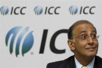 International Cricket Council (ICC) chief executive Haroon Lorgat, listens to questions during a news conference in London September 3, 2010. The ICC will mull the introduction of a new four-year league and a playoff series to decide the world's test cham