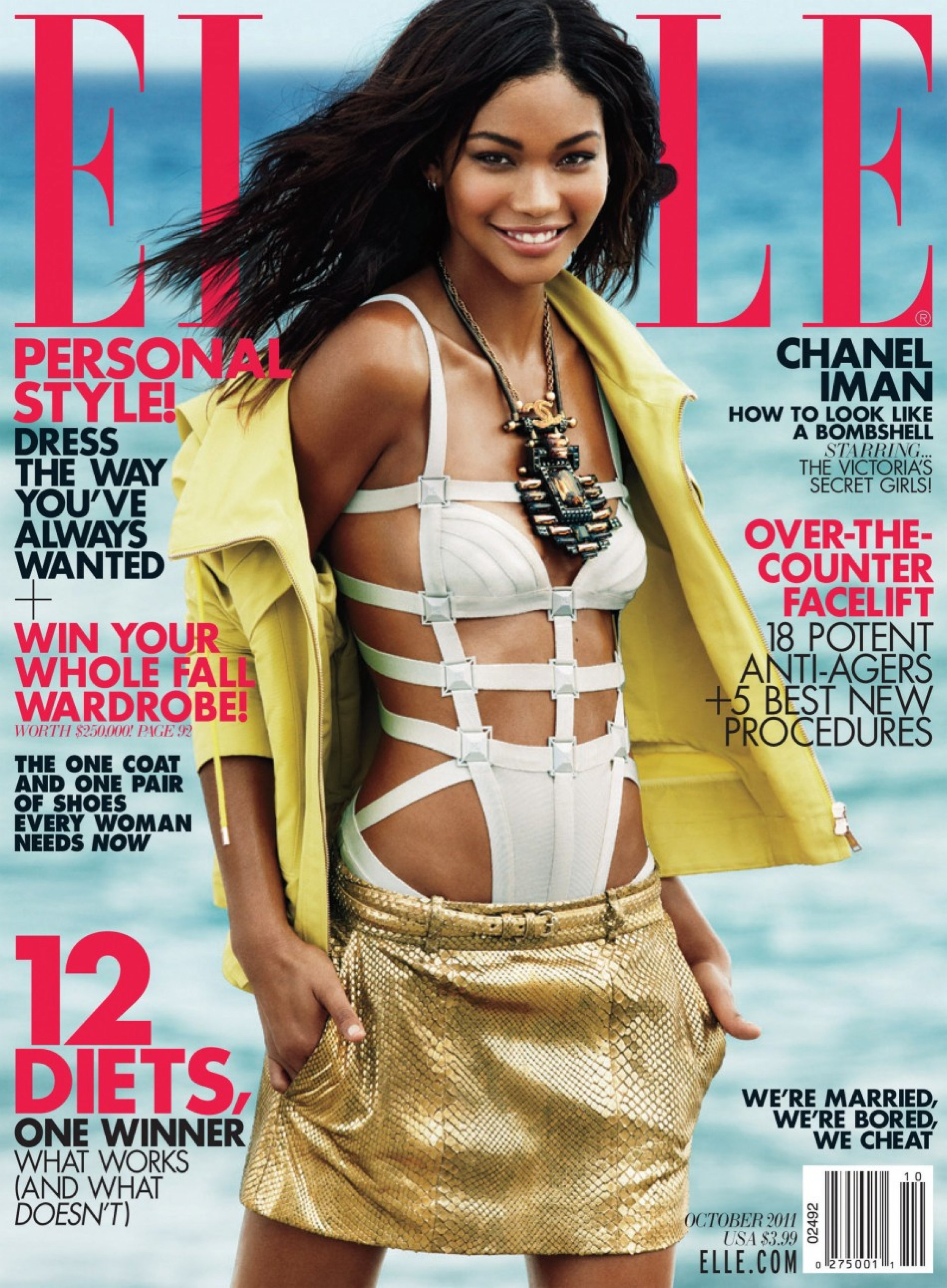 Victorias Secret Bombshell Angels Grace the Cover of Elle039s Latest Issue.