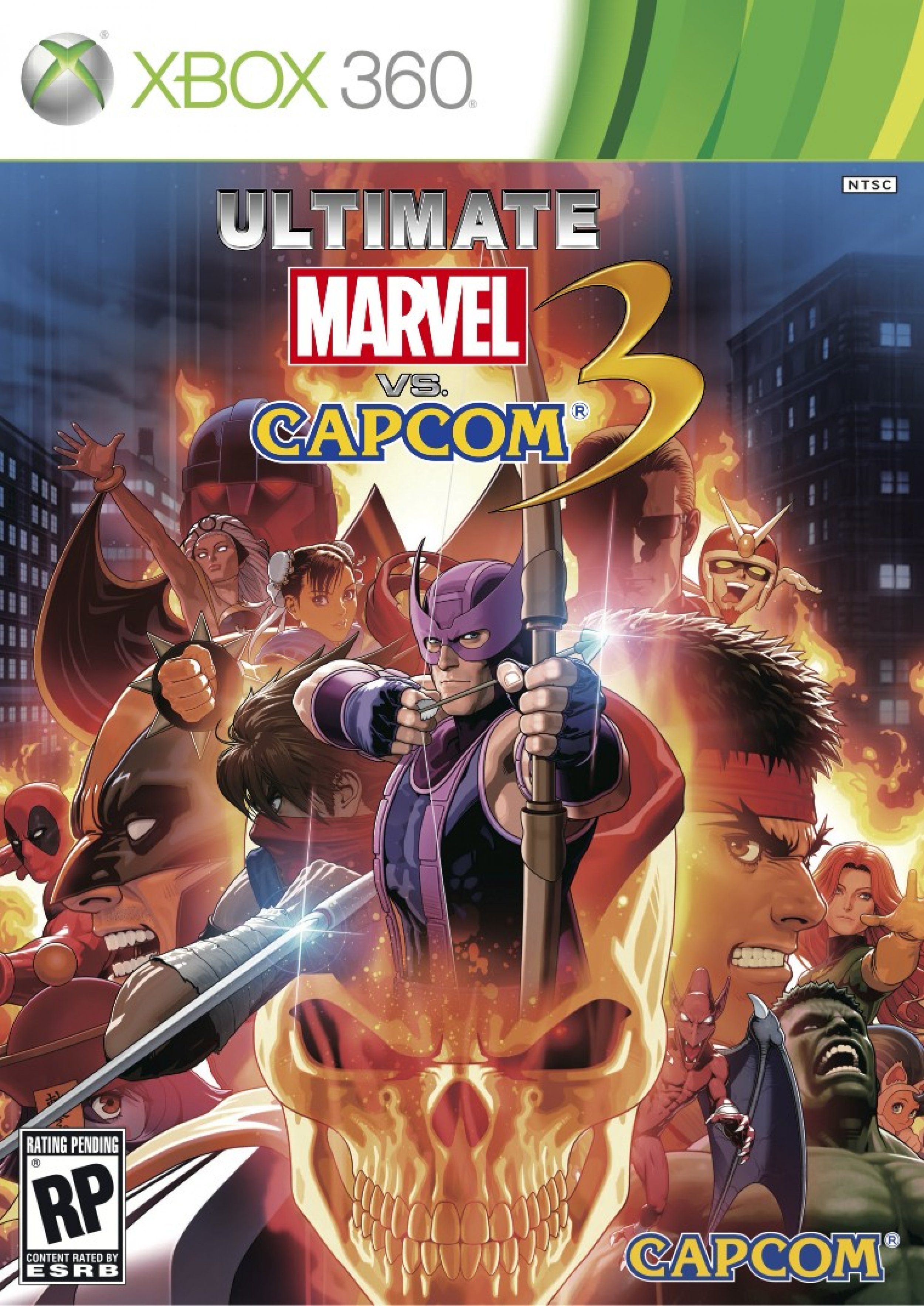 Ultimate Marvel Versus Capcom 3 box art