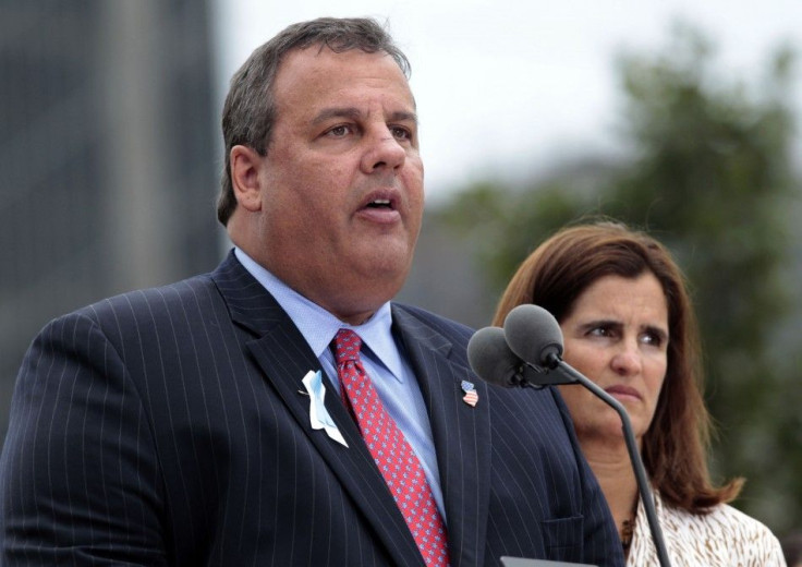 New Jersey Gov. Chris Christie