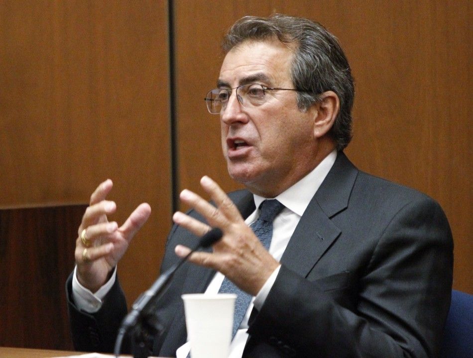 Kenny Ortega testifies as the first witness to take the stand for the prosecution in the Dr. Conrad Murray trial in Los Angeles