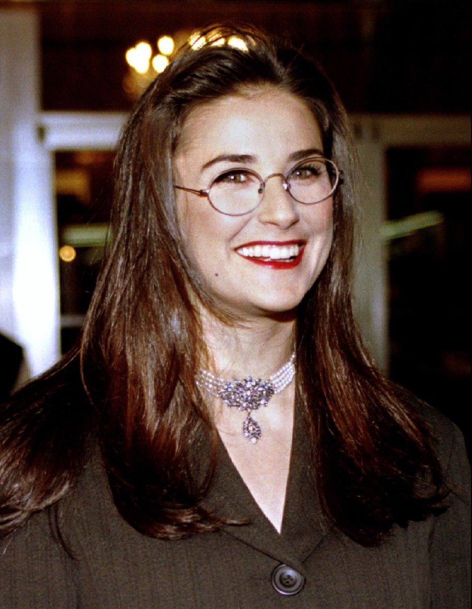 Actress Demi Moore arrives at the Uptown Theatre in Washington November 30.