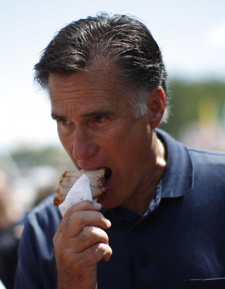 Mitt Romney Eats