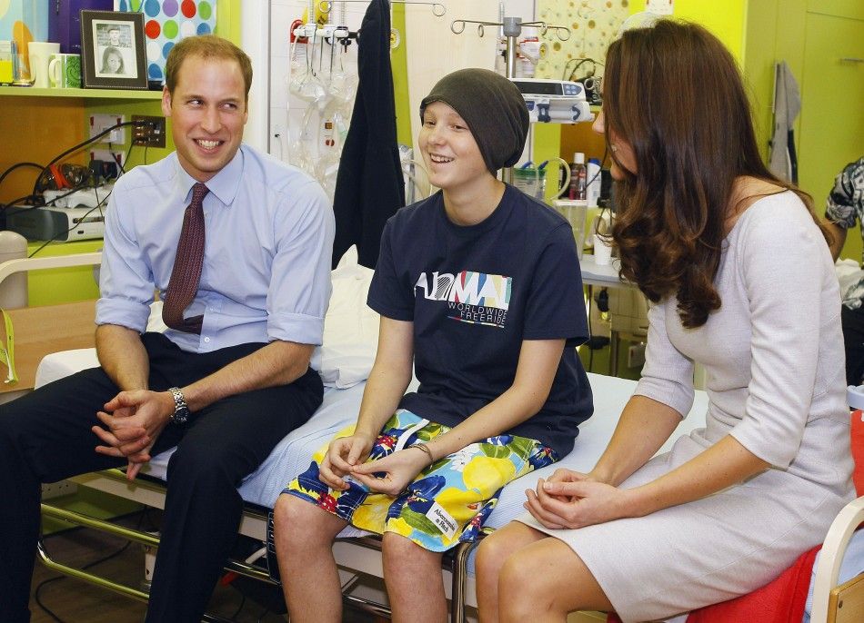 Kate Middleton  Prince William Open Cancer Unit 