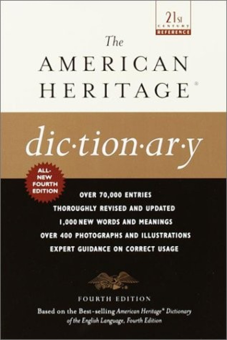 American Heritage Dictionary