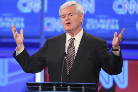 Newt Gingrich at Tampa Debate